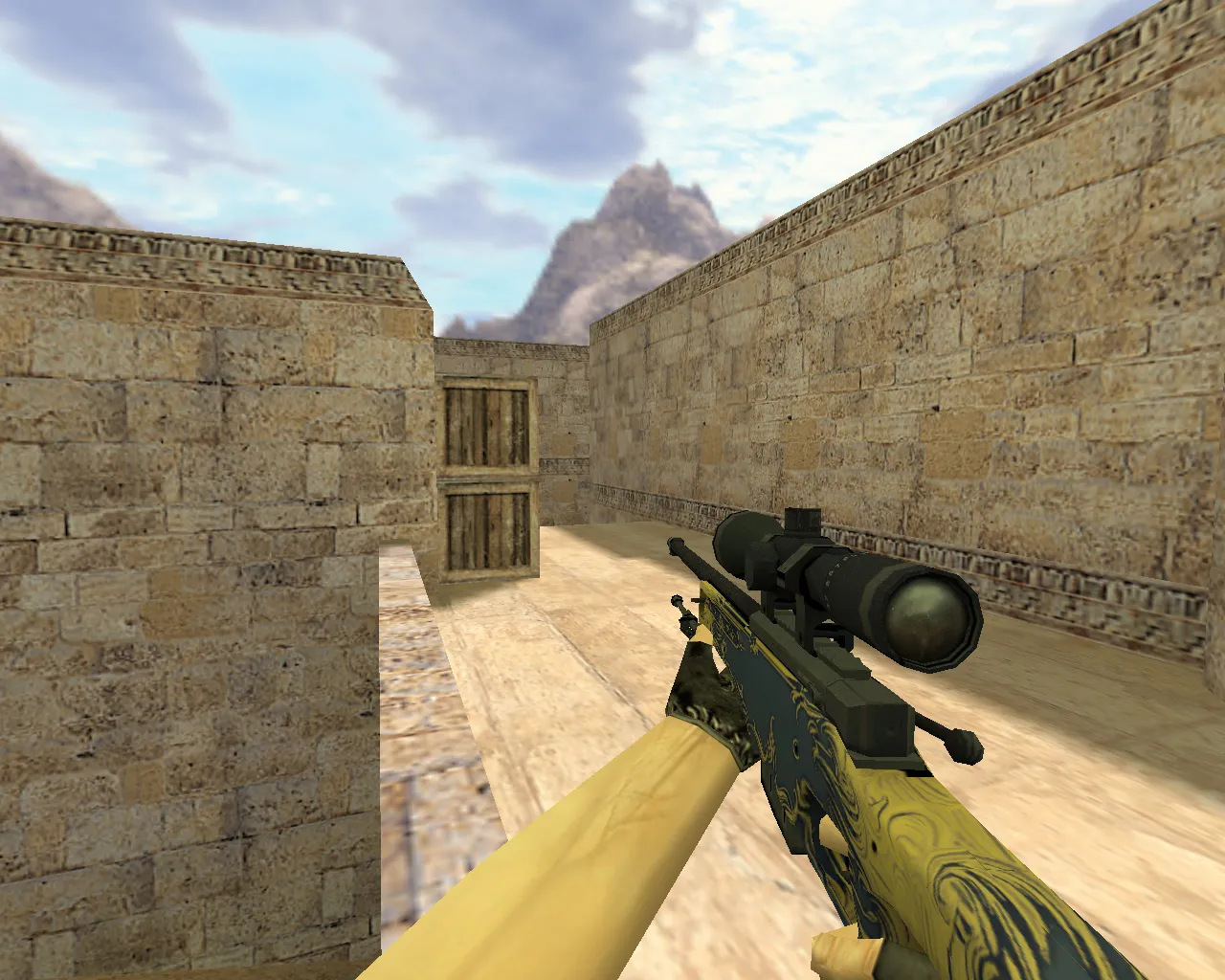 Скриншот Модель «AWP Боец» для CS 1.6 – уникальная сборка для геймеров