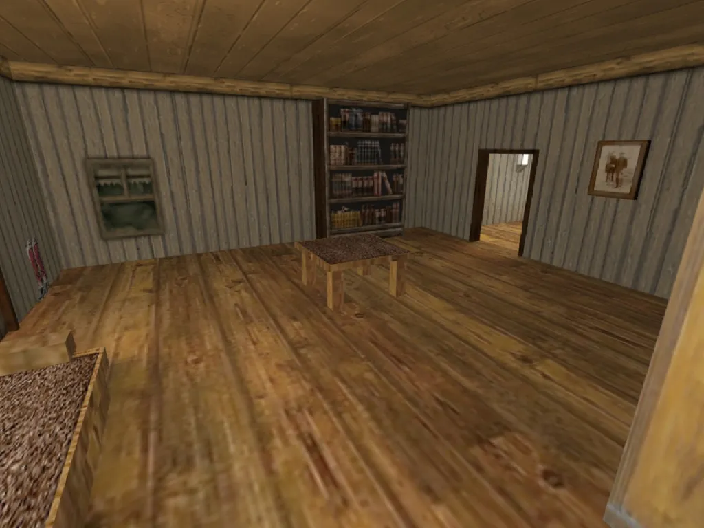 Скриншот  Карта de_wanted для CS 1.6: Тактика и особенности