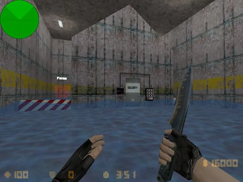 Скриншот  deathrun_form для CS 1.6: карта deathrun с точками, ловушками и поддержкой ботов