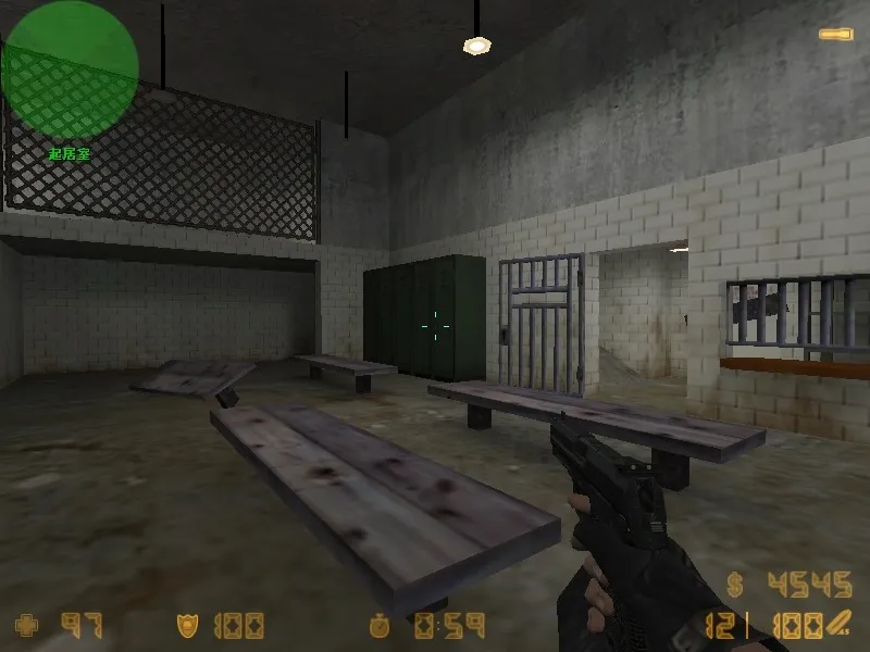 Скриншот  Карта de_rock для CS 1.6 - Тактические возможности и особенности