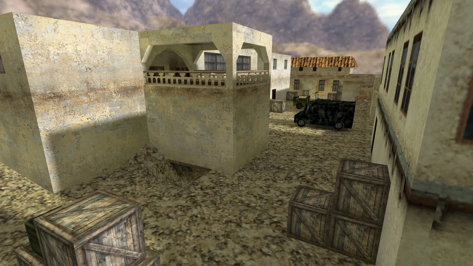 Скриншот  Карта de_southwood для CS 1.6 - Затененные тактики и новые горизонты