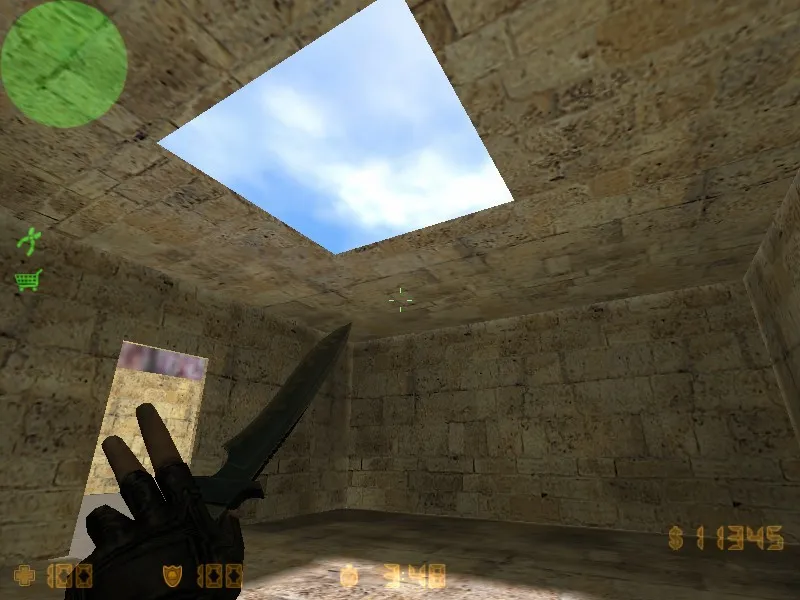 Скриншот  de_bomb.bieber — DE карта для CS 1.6: баланс сторон, точки, .nav для ботов, оптимизация wpoly/epoly