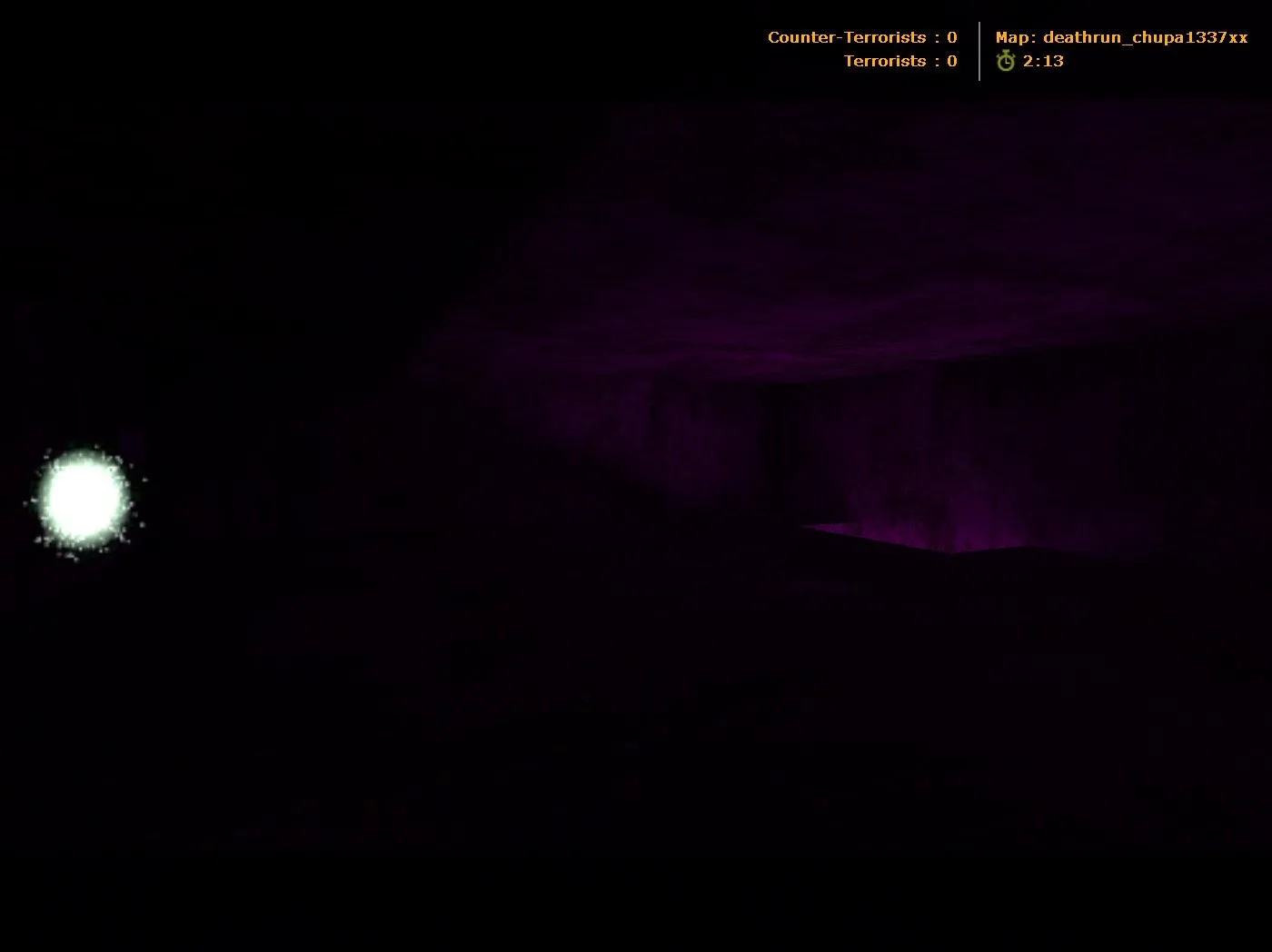 Скриншот  deathrun_chupa1337xx для CS 1.6: карта Deathrun, точки, ловушки, .nav и оптимизация