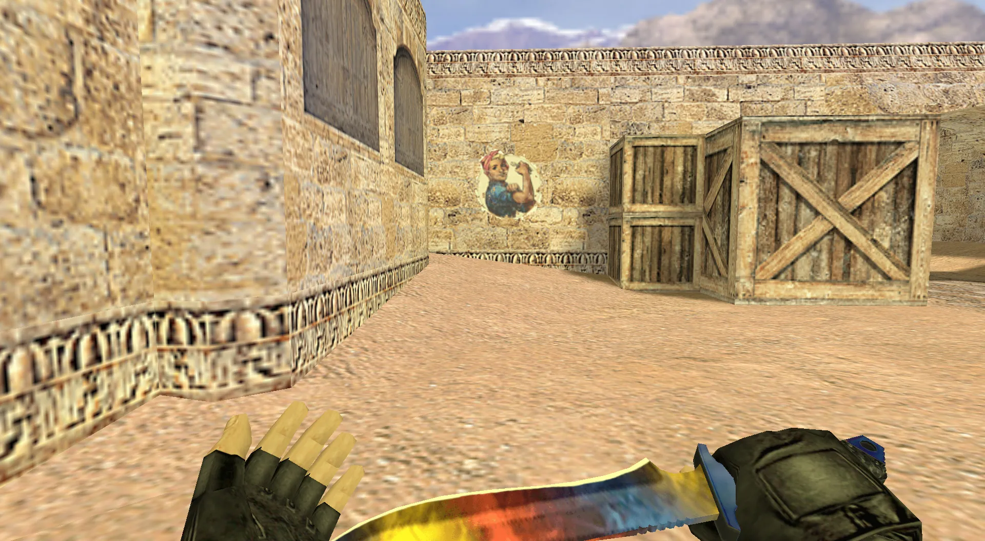 Скриншот Граффити «Марта» для CS 1.6 - Уникальный стиль для вашей игры