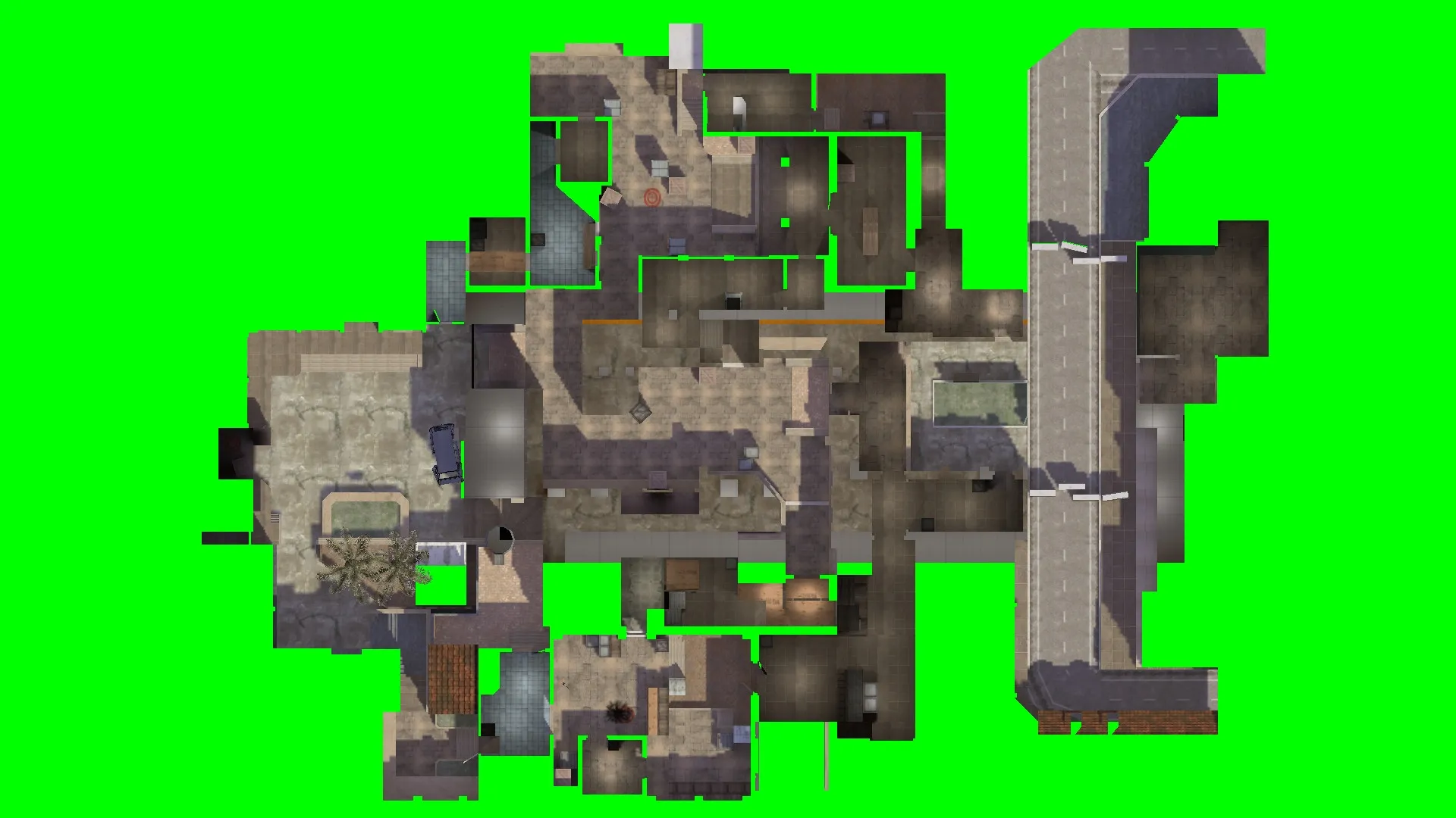 Скриншот  Карта de_rebelzone для CS 1.6 - Описание и тактики