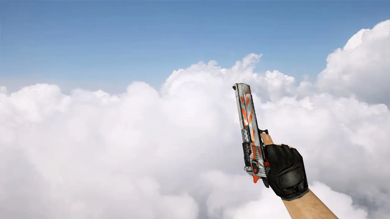 Скриншот Модель «Deagle Карп кои» для CS 1.6: улучшенная графика и звук