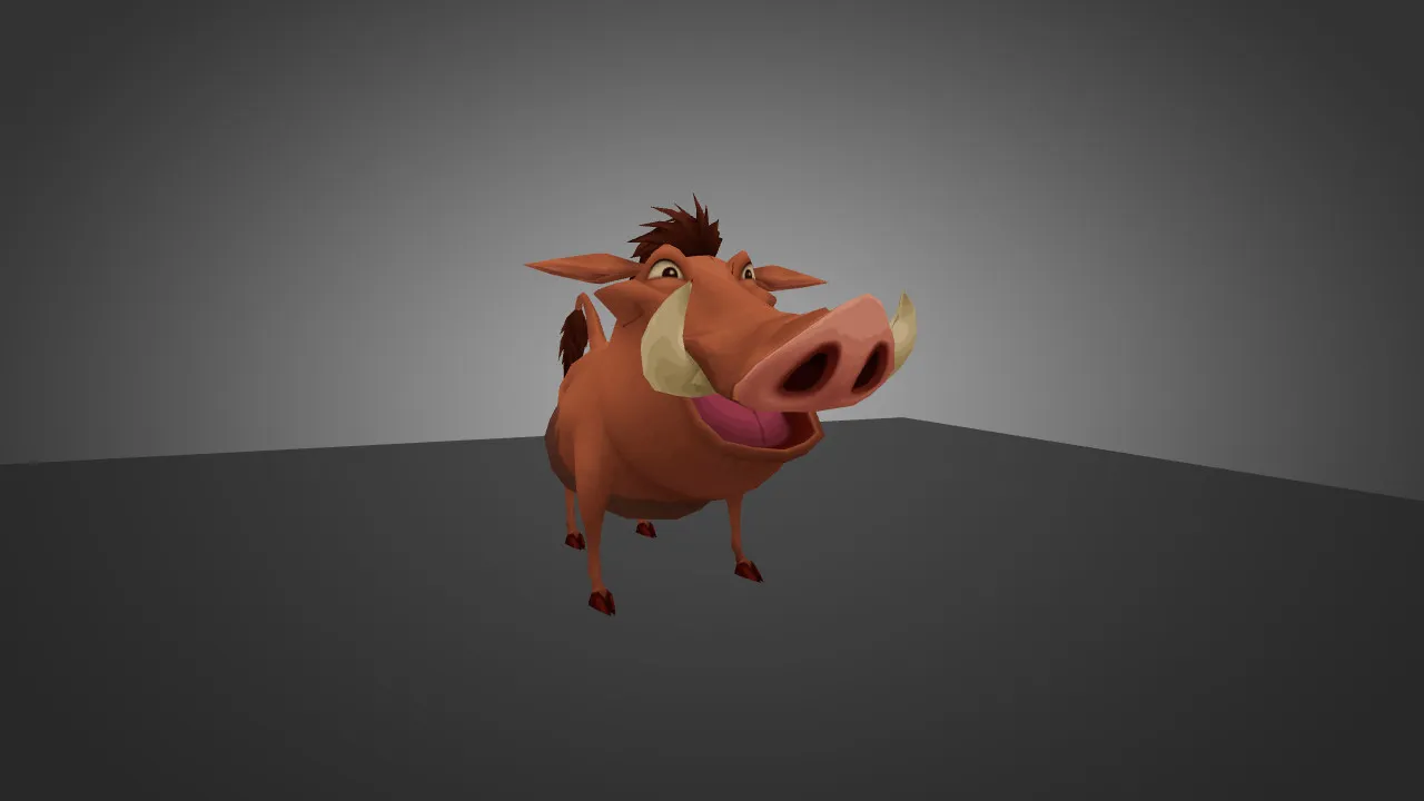 Скриншот Модель «Pumbaa» для CS 1.6 - Уникальные скины для игроков