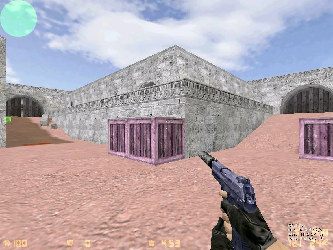 Скриншот  Карта de_laleagane для CS 1.6: Тактический анализ и особенности