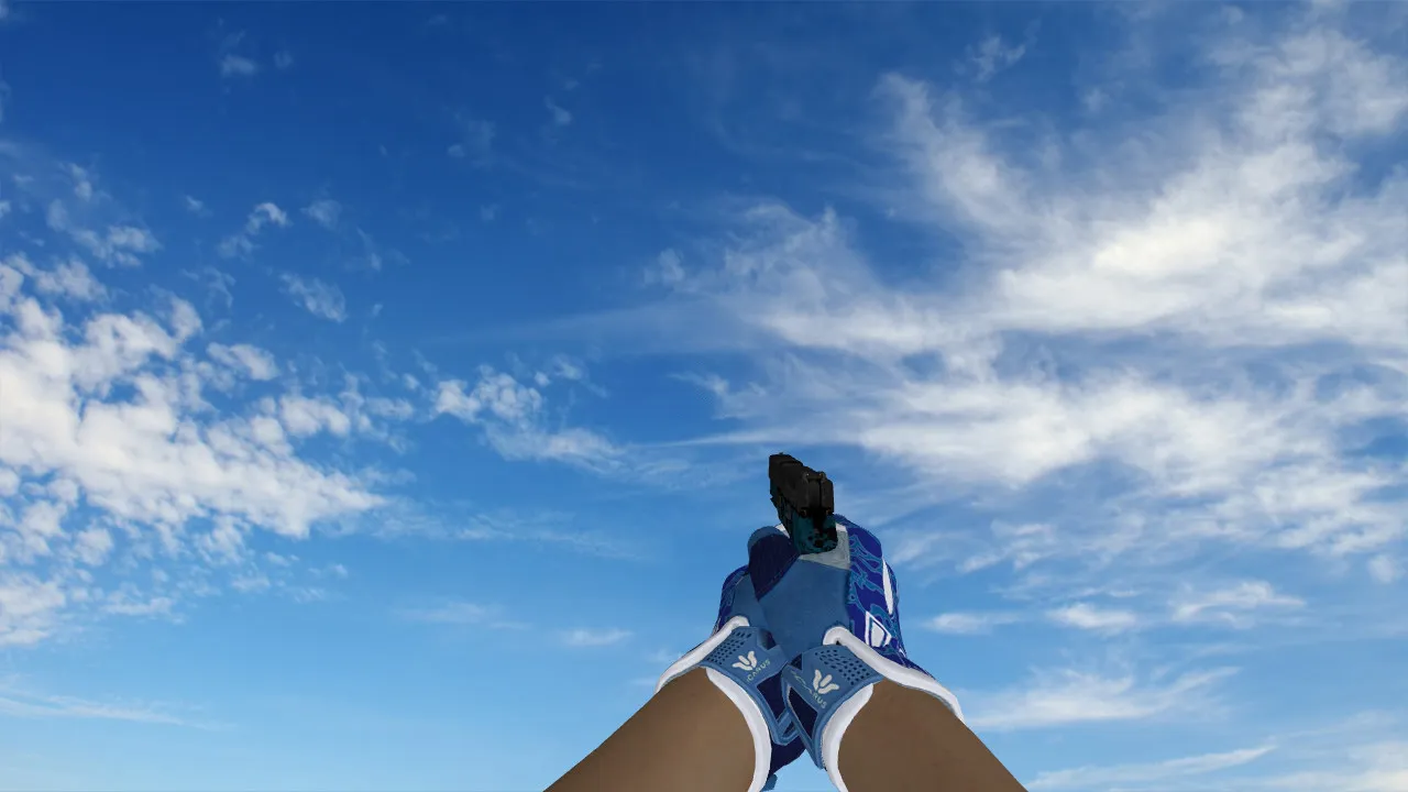 Скриншот  Пак моделей оружия «Sport Amphibious Pack» для CS 1.6: v_, p_, w_ модели, звуки и анимация осмотра