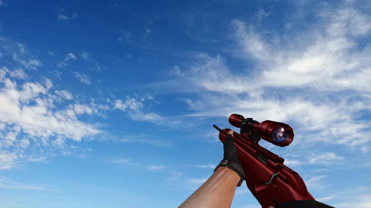 Скриншот Пак моделей оружия «Red Pack CSO» для CS 1.6: v_ p_ w_ модели, звуки, анимация осмотра и текстуры