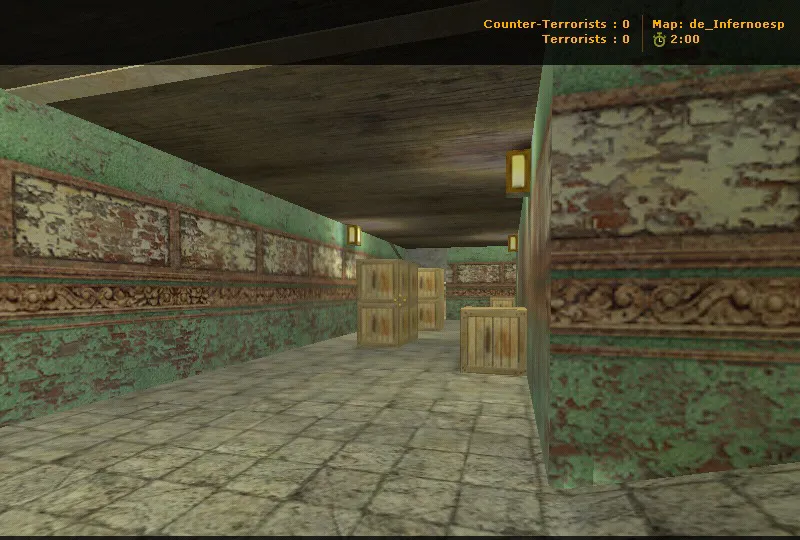 Скриншот  Карта de_infernoesp для CS 1.6 - подробное описание и характеристики