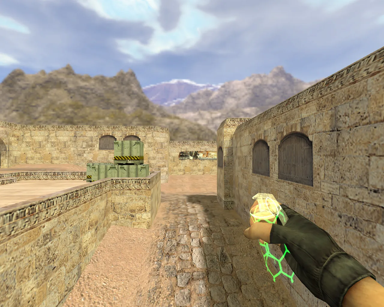 Скриншот Модель «Прозрачные гранаты Призрак» для CS 1.6: v_, p_, w_ модели, звук, анимация осмотра и качество текстур