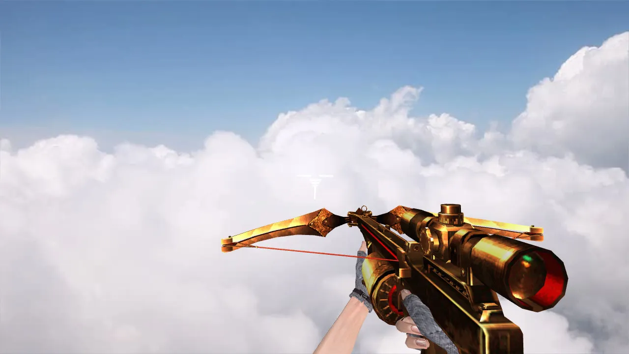 Скриншот Модель «Bronze Crossbar» для CS 1.6 - Оружие с уникальным дизайном