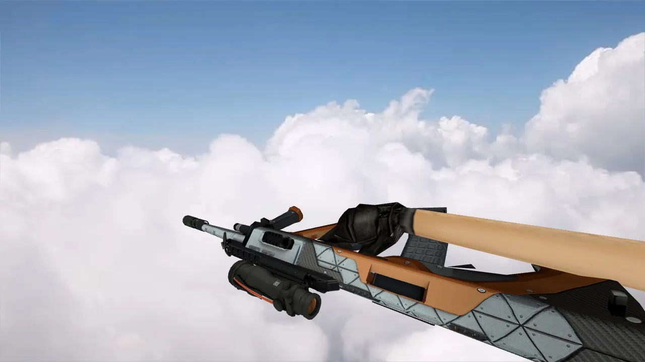 Скриншот Модель «AUG Trique» для CS 1.6 – уникальные детали и высокое качество