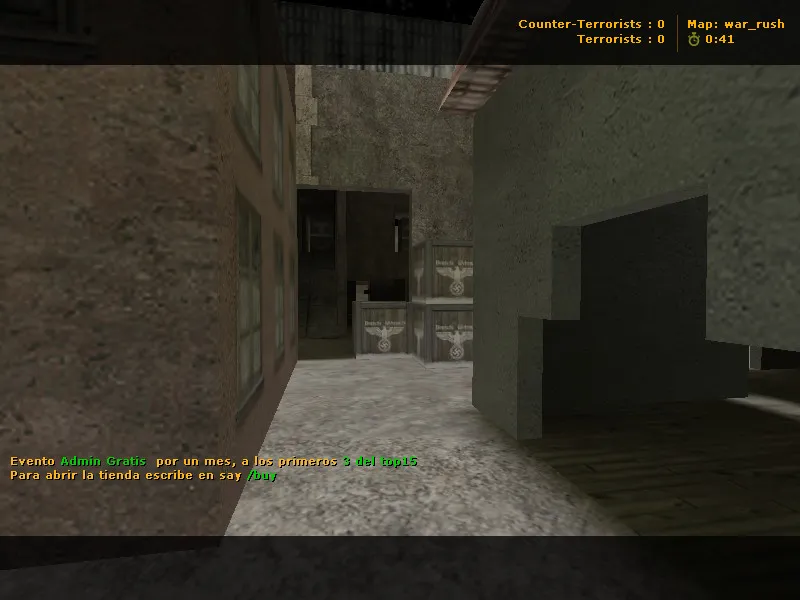 Скриншот Карта «war_rush» для CS 1.6: тактические особенности и оптимизация