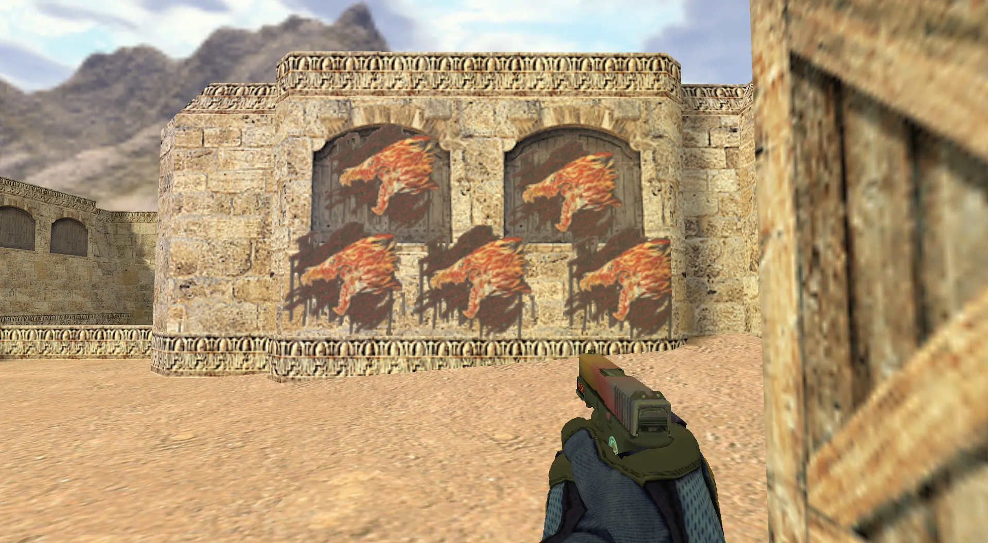 Скриншот Граффити «Утренний вой» для CS 1.6 - Скачать и Установить