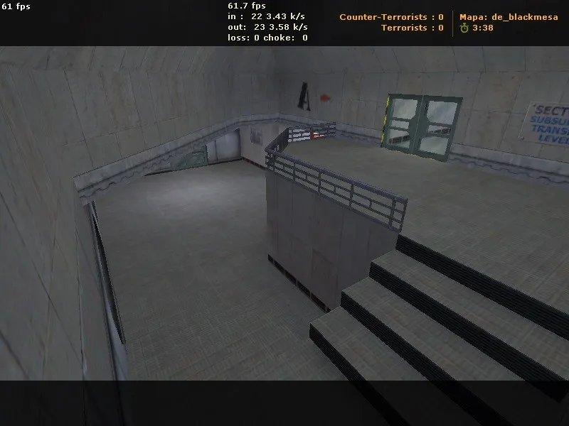 Скриншот  de_blackmesa для CS 1.6: тактика за Т и КТ, точки, .nav и оптимизация карты