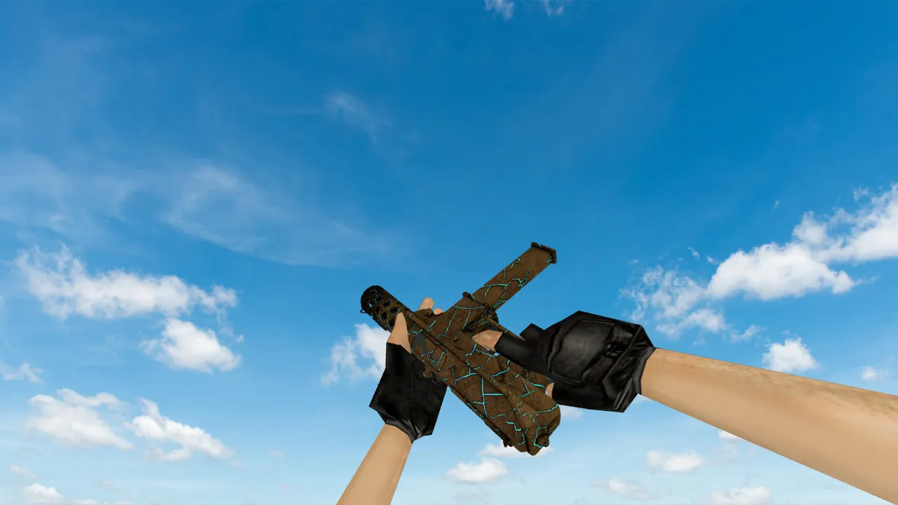 Скриншот Модель TEC-9 «Треснувший опал» для CS 1.6 - Скачать и использовать