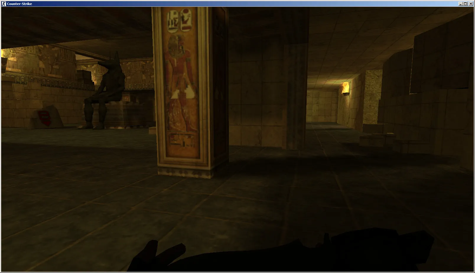 Скриншот  Карта de_amun_beta для CS 1.6: точки, ротации, .nav для ботов и настройка под стабильный FPS