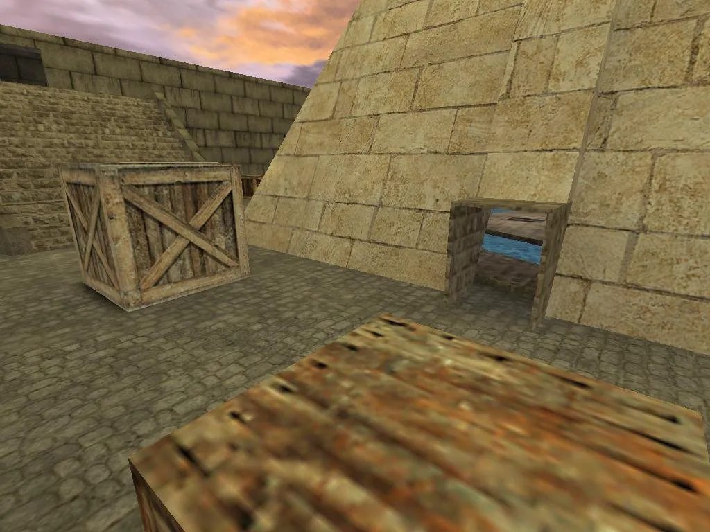 Скриншот de_10hr_lethal для CS 1.6: тактики за Т и КТ, баланс спавнов, bots .nav и оптимизация карты