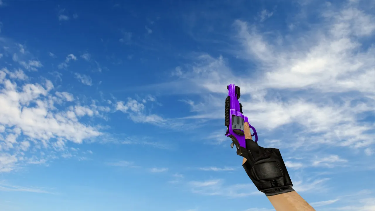Скриншот Модель R8 Revolver Purple Oil для CS 1.6 – Погрузитесь в игру