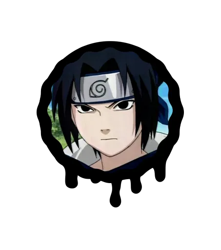 Скриншот Граффити «Саске Учиха» для CS 1.6 - Качественные аниме граффити