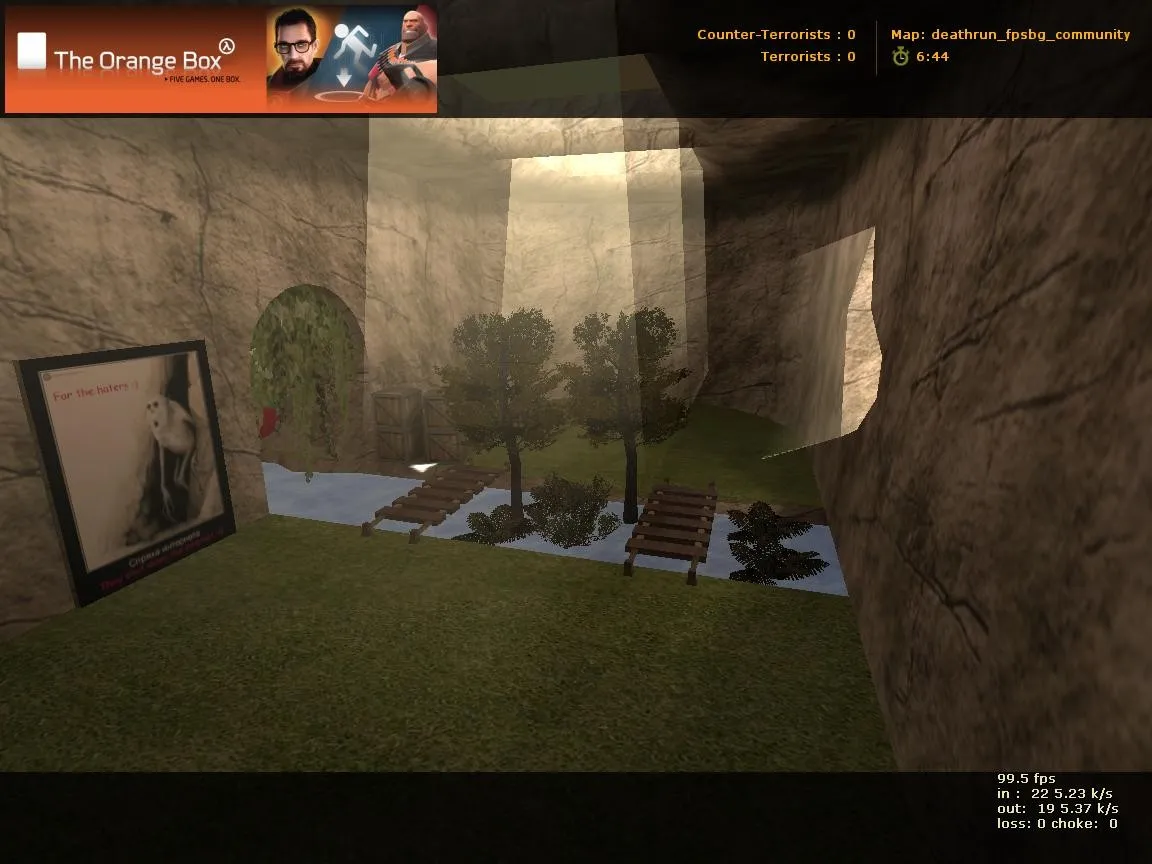 Скриншот Карта «deathrun_fpsbg_community» для CS 1.6