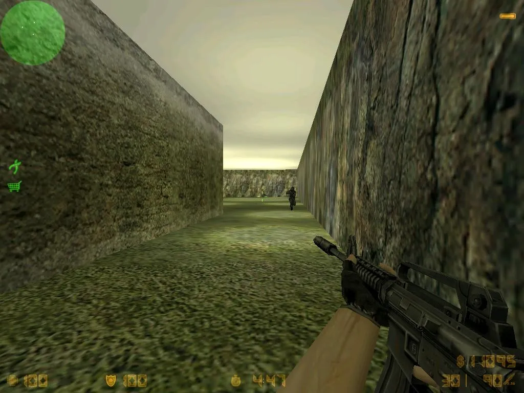 Скриншот  Карта cs_campwer для CS 1.6: точки, баланс сторон, .nav для ботов, оптимизация wpoly/epoly