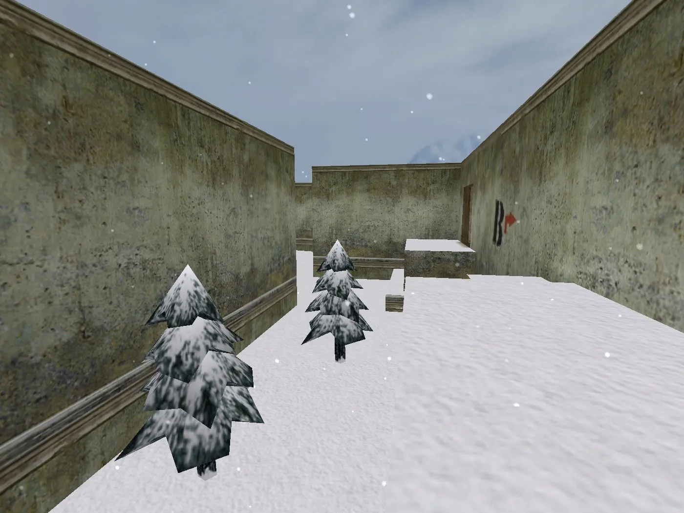 Скриншот  de_gratte_xmas — DE карта для CS 1.6: точки, маршруты, .nav для ботов и оптимизация wpoly/epoly