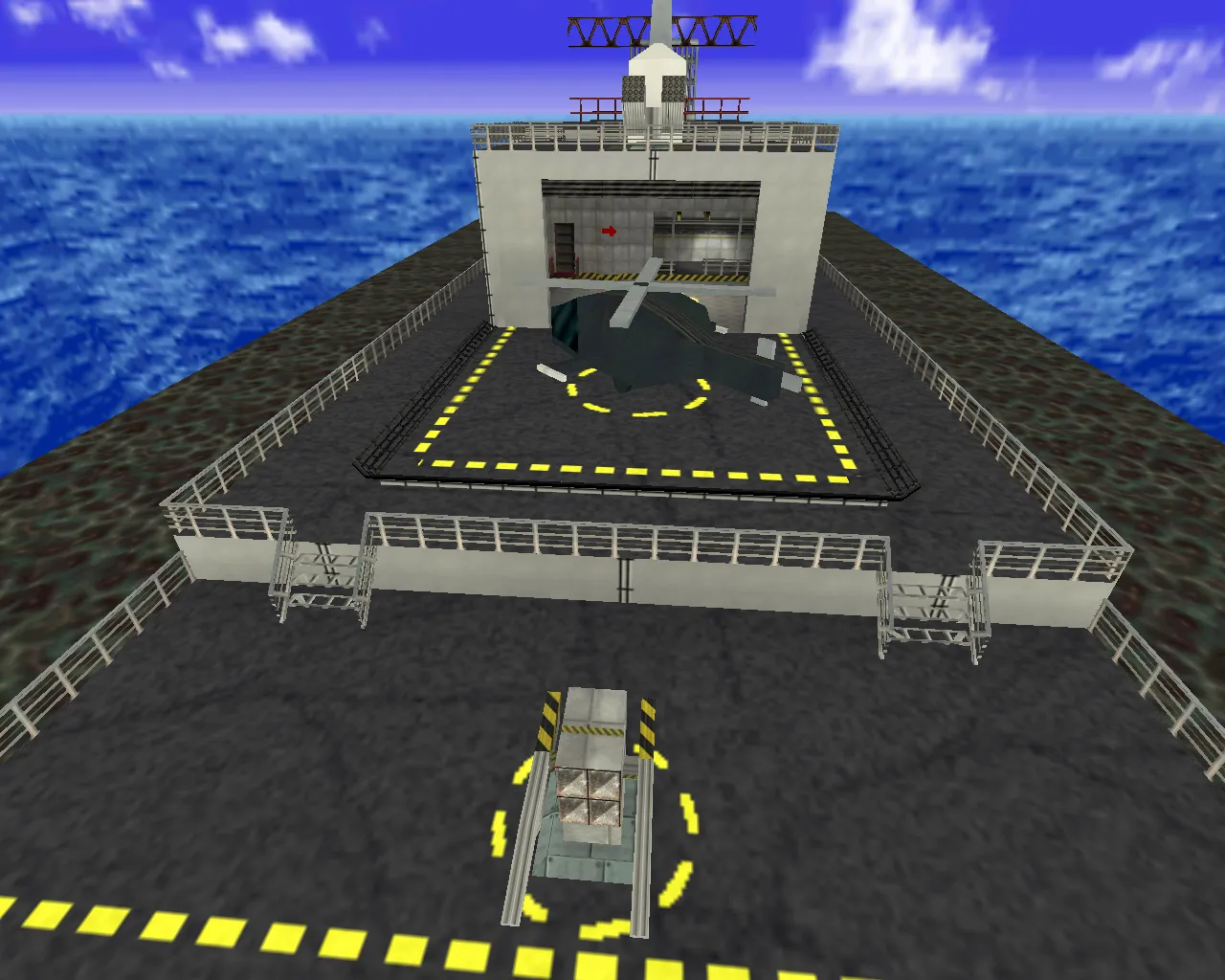 Скриншот  Карта «ge_frigate» для Counter-Strike 1.6: описание и особенности