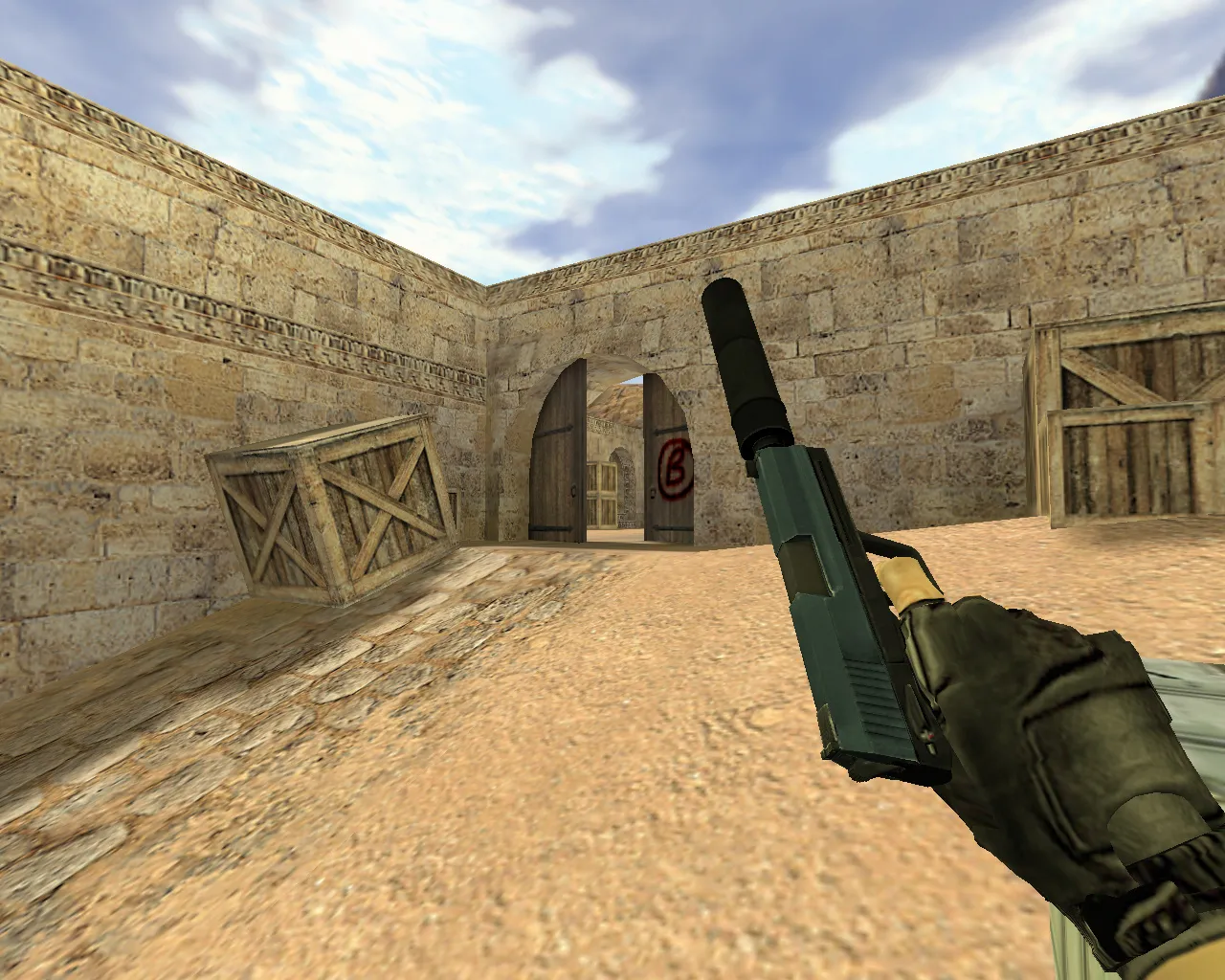 Скриншот Модель «USP Страж» для CS 1.6: высокое качество и уникальность