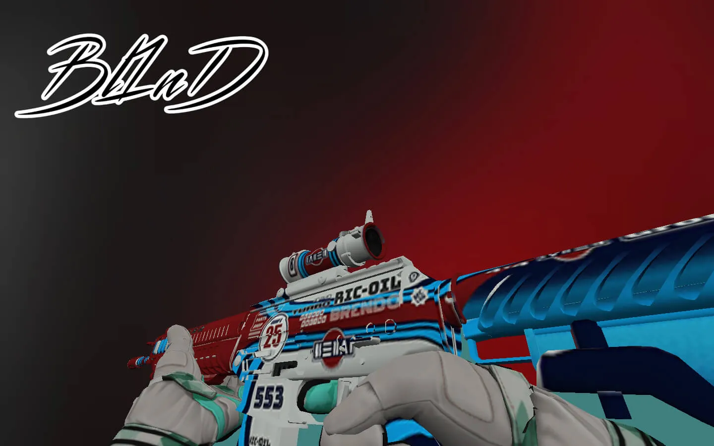 Скриншот  Пак моделей оружия «bl1nd Inventory» для CS 1.6: v_, p_, w_ модели, анимация осмотра, скины под CS:GO и готовые замены