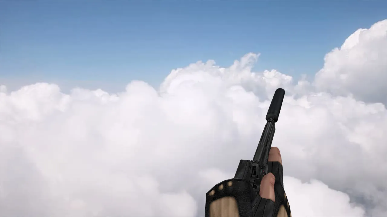 Скриншот Модель «Beretta M9» для CS 1.6 - Качественные текстуры и анимация