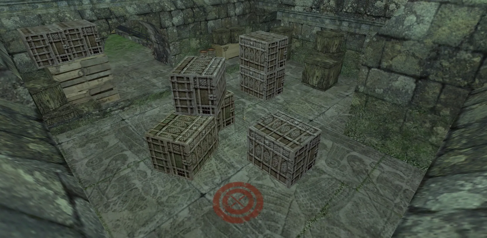 Скриншот  Карта de_lostworld для CS 1.6: тактика и особенности