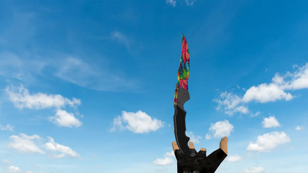 Скриншот Модель ножа «Falchion Nathlose» для CS 1.6: v_ и p_ модели, звук, анимации осмотра, текстуры и качество