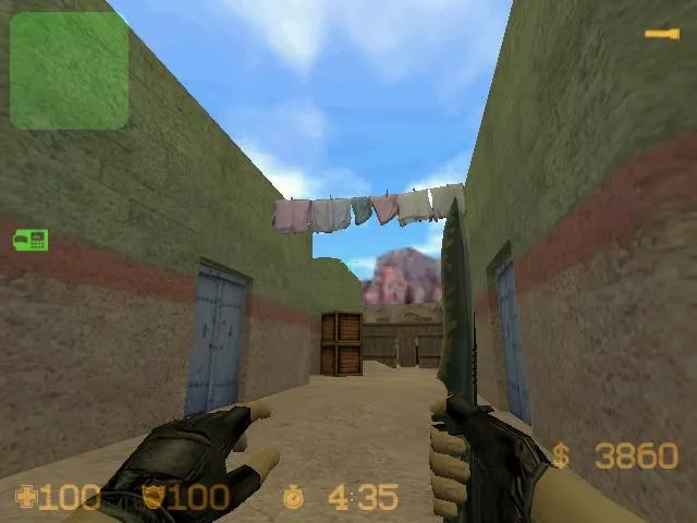 Скриншот de_boredom_beta карта для CS 1.6: баланс сторон, тактика, точки, .nav и оптимизация wpoly/epoly