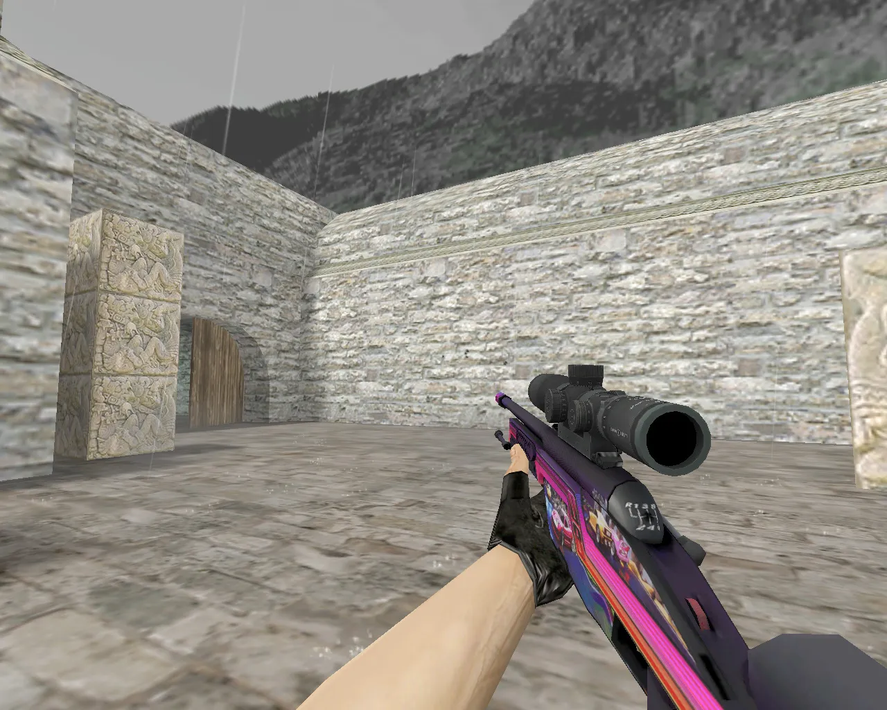 Скриншот Скин SSG 08 | Турбовыпад (Turbo Peek) для CS 1.6