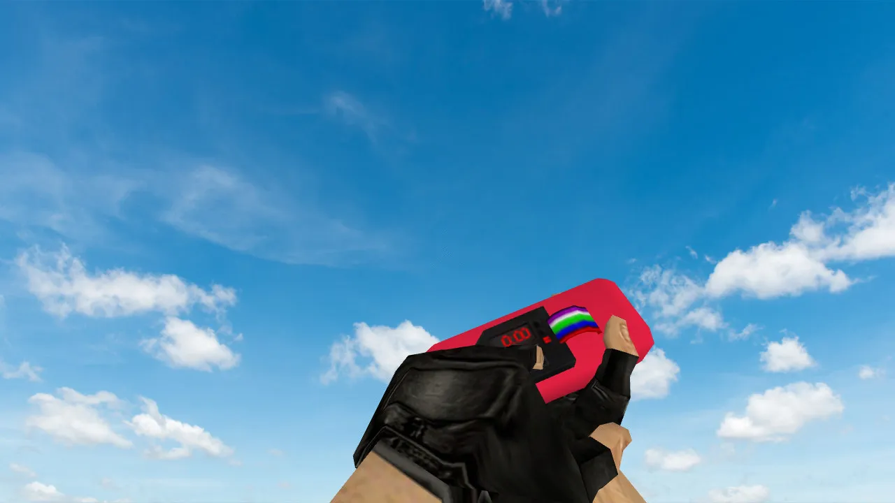 Скриншот Модель «C4 Disco Pink» v_, p_, w_ для CS 1.6: звуки, анимация осмотра, текстуры и точная подмена бомбы