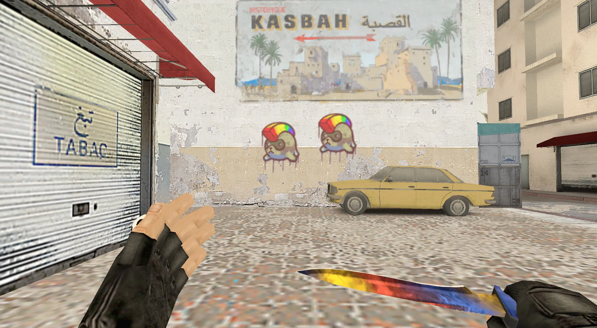 Скриншот Граффити «Хомагавк» для CS 1.6 - Уникальный стиль из CS:GO