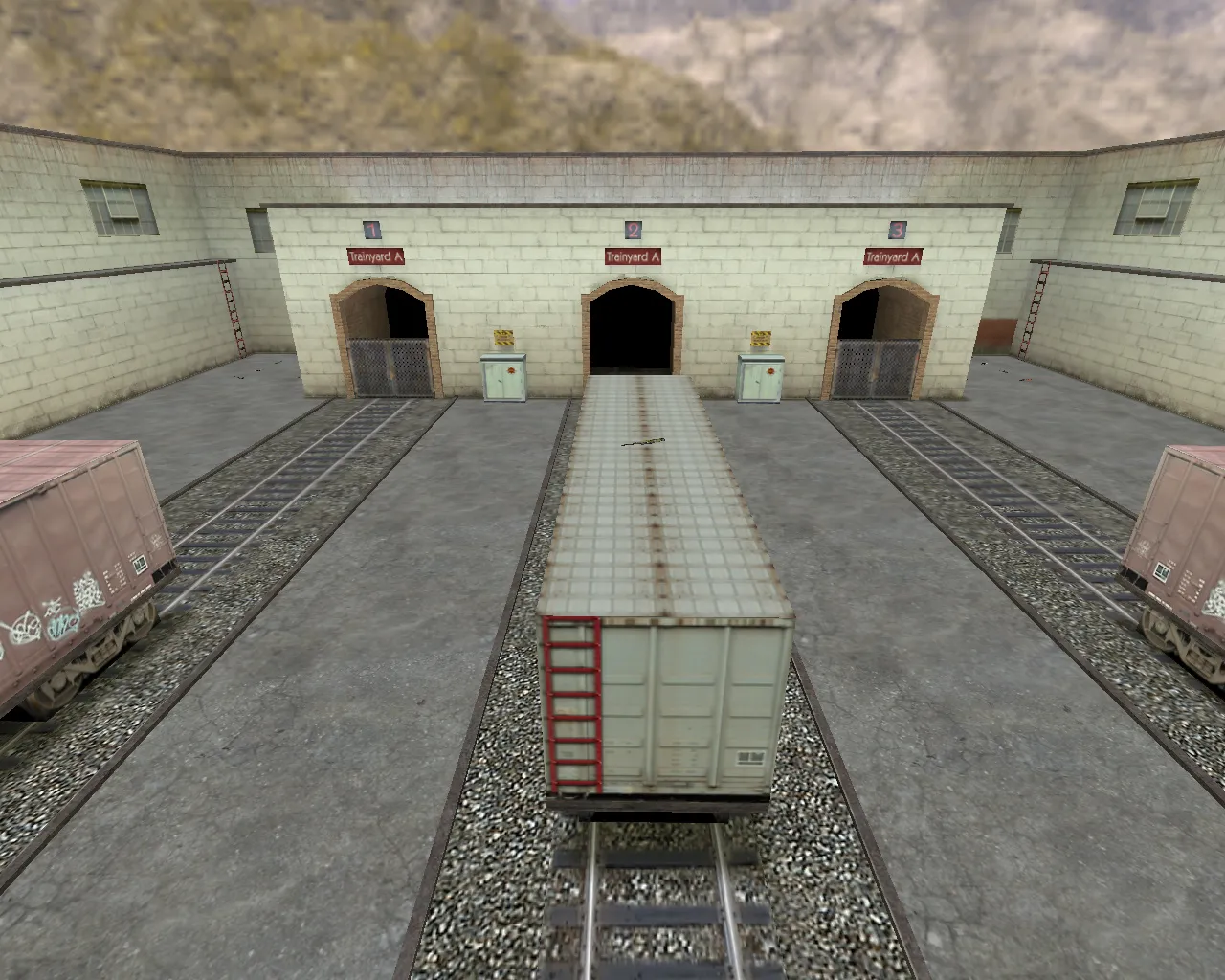 Скриншот  fy_train для CS 1.6: тактика, оптимизация, .nav и настройка под 5v5/паблик