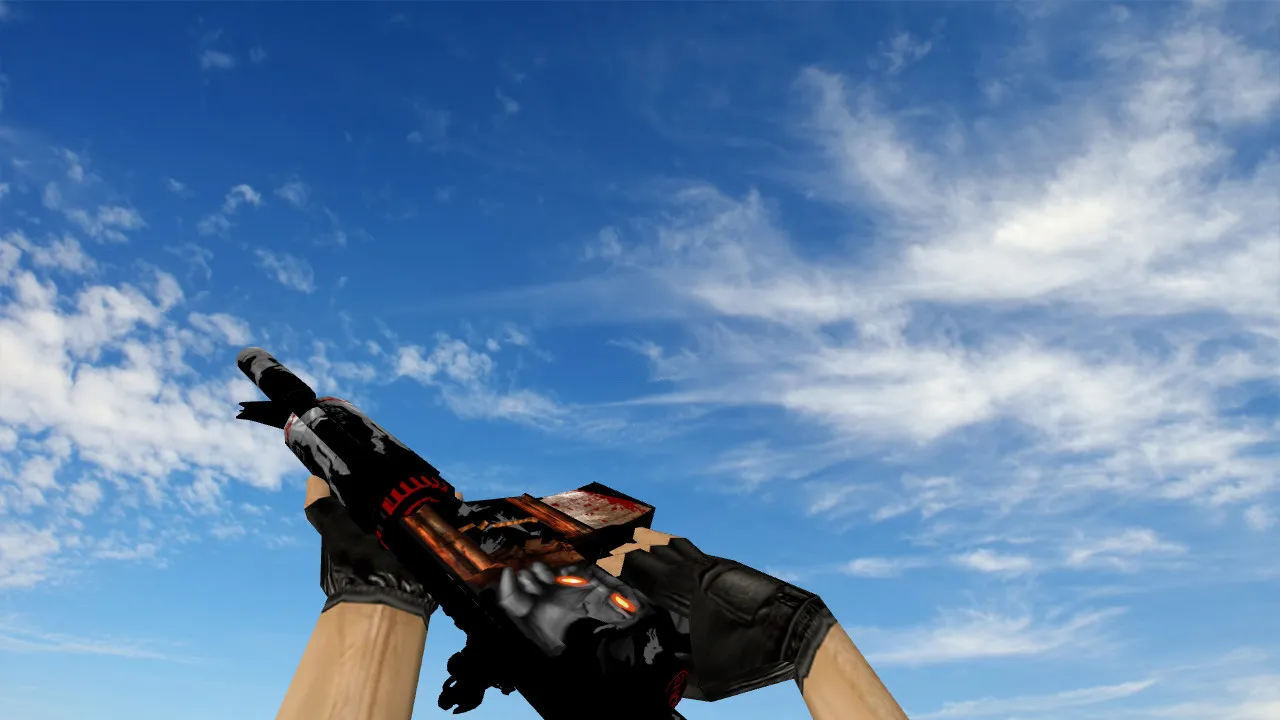 Скриншот Модель M4A4 Executioner v_m4a1 p_m4a1 w_m4a1 для CS 1.6: звуки, анимация осмотра, текстуры и установка