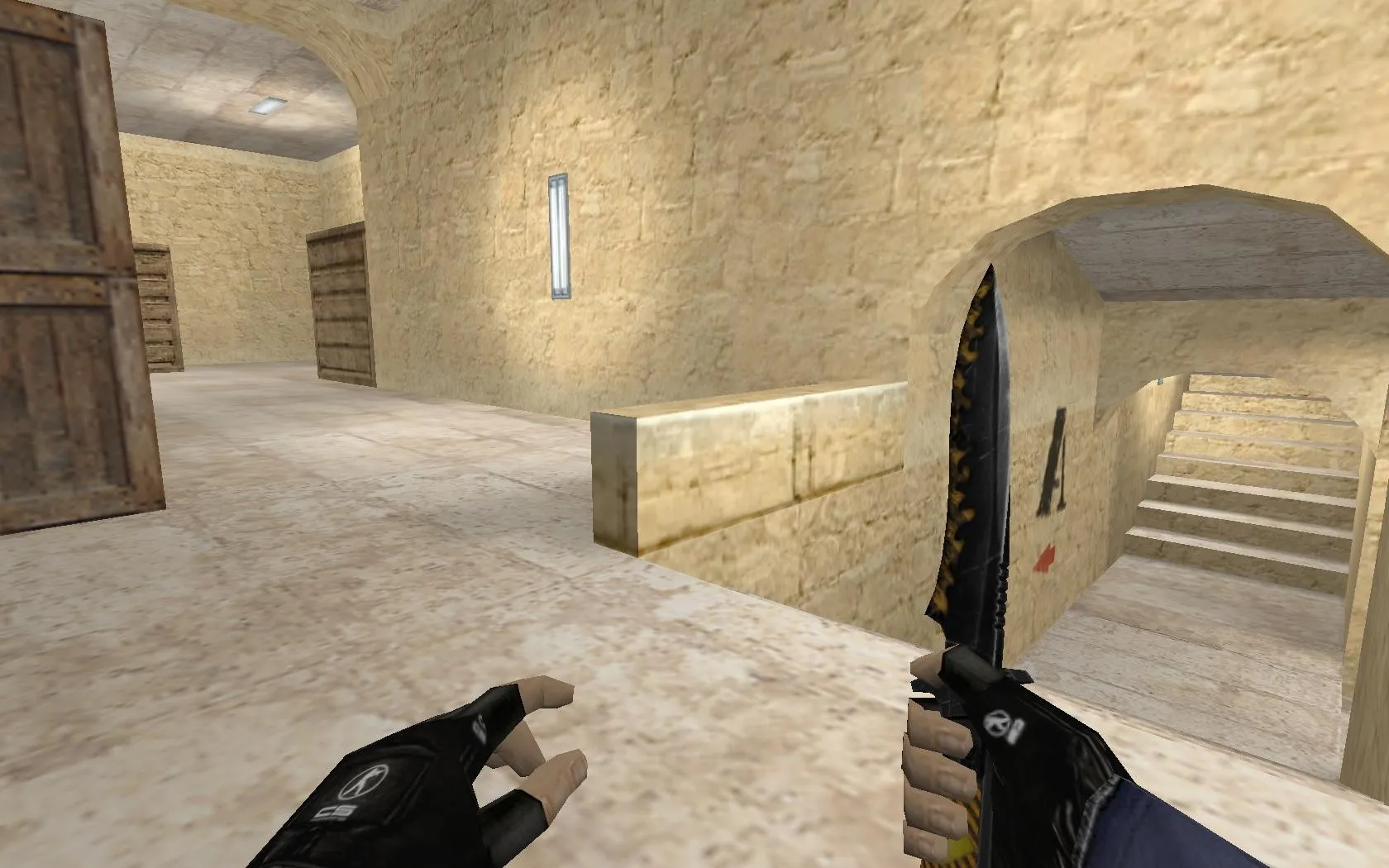 Скриншот  Карта de_sandman для CS 1.6: Технический обзор и стратегии