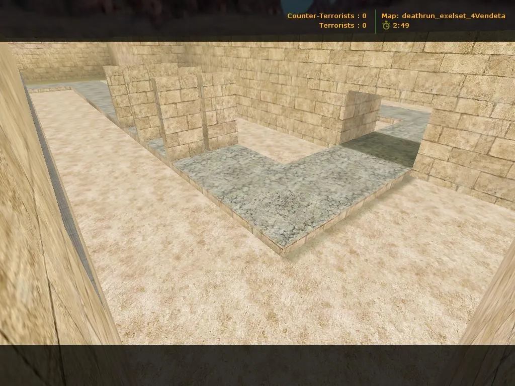 Скриншот Карта «deathrun_exelset_4vendeta» для CS 1.6