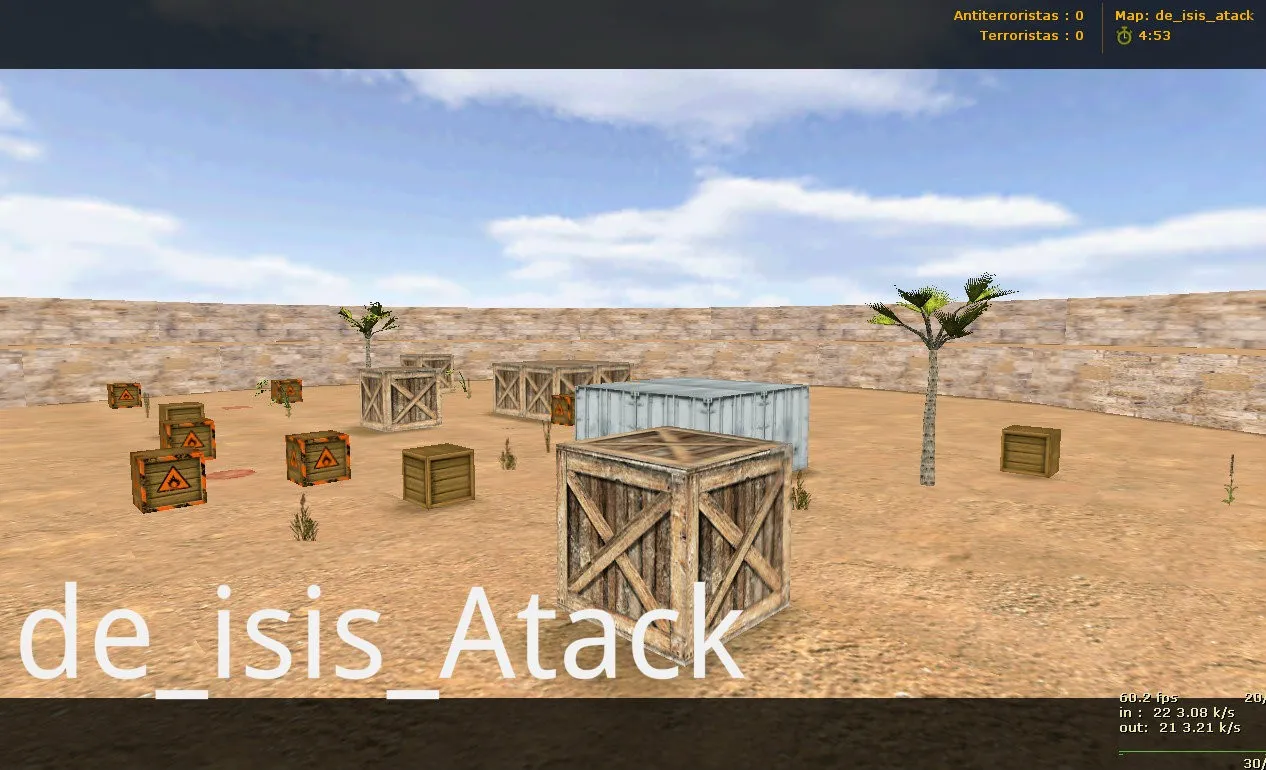 Скриншот  Карта de_isis_atack для Counter-Strike 1.6 - Скачать и Играть