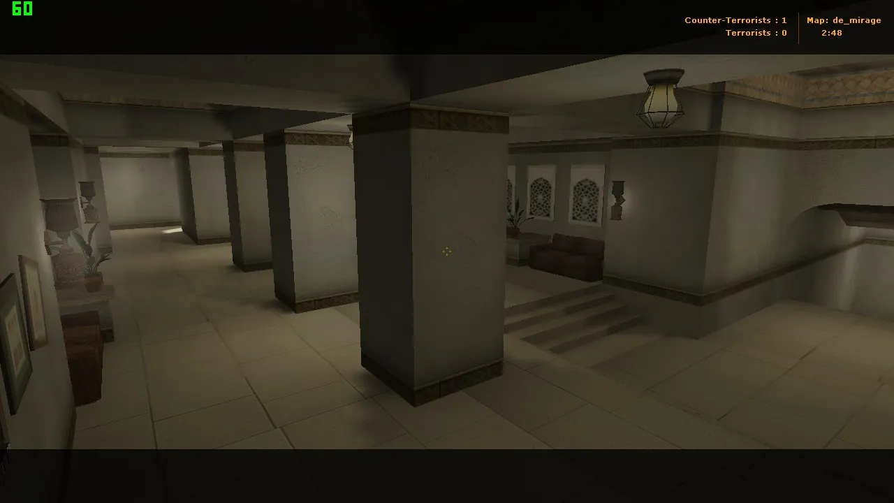 Скриншот  Карта cso_mirage для CS 1.6: точки, тактика за CT/T, .nav для ботов, оптимизация wpoly/epoly