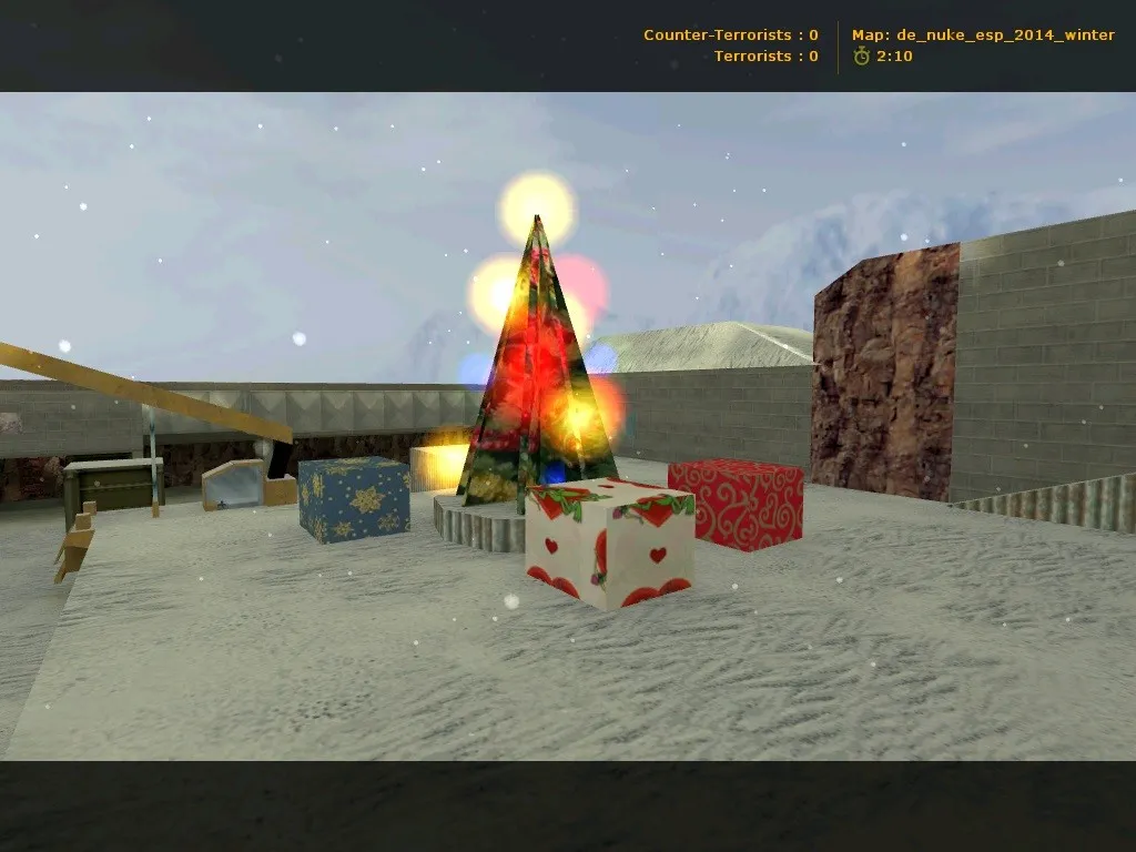 Скриншот  Карта de_nuke_esp_winter для CS 1.6: Полная информация и тактики