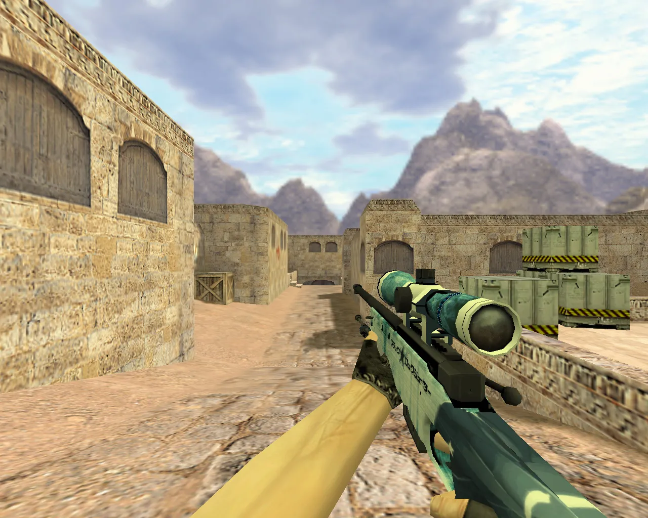 Скриншот Модель «AWP Черная скала» для CS 1.6 - Скачай сейчас