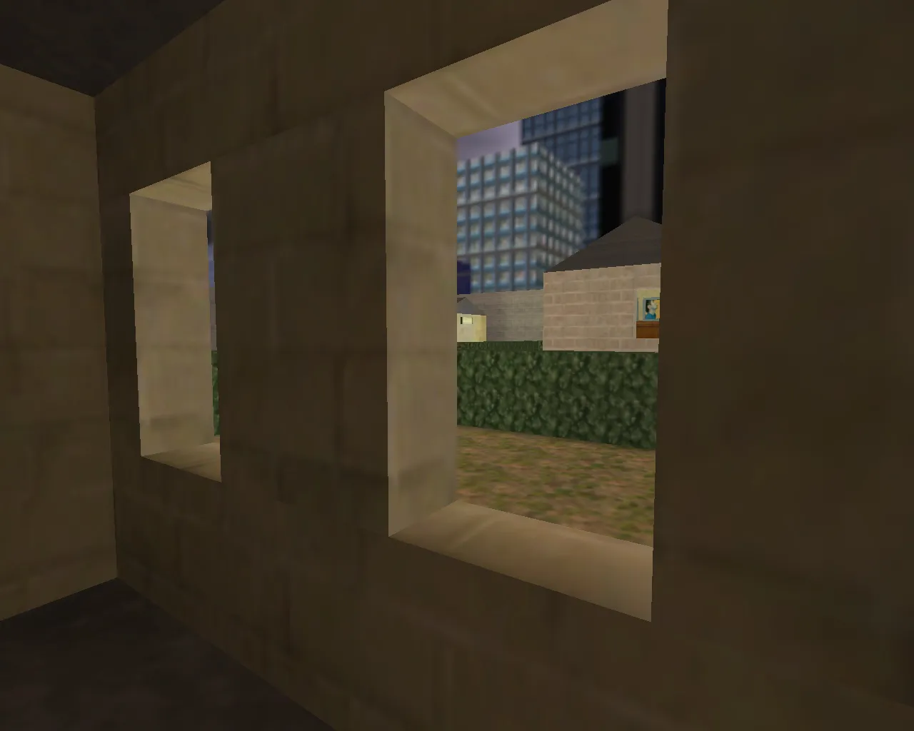 Скриншот  aim_mansion2 для CS 1.6: тренировка аима, точки для спота, файлы карты и запуск без риска