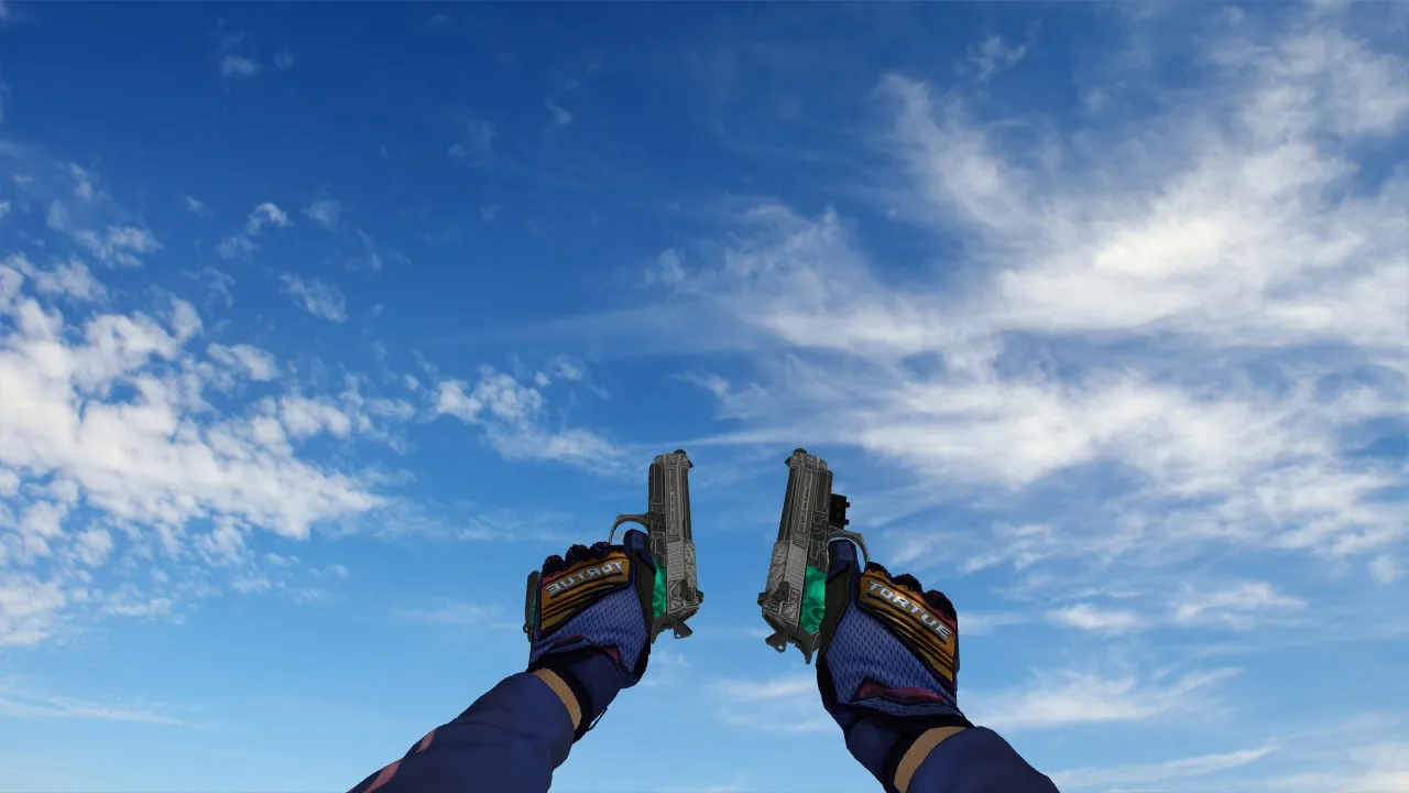 Скриншот  Пак моделей оружия «Specialist Fade Gloves Pack» для CS 1.6: v_, p_, w_ модели, звуки, анимация осмотра