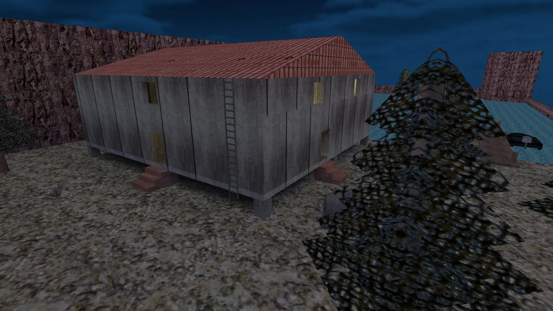 Скриншот  Карта lakehouse для CS 1.6: тактика и оптимизация